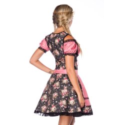 Dirndl Rosa-svart Deluxe