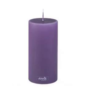 Bloklys i Lilla 7x15cm