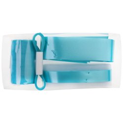 Bil dekorationst med tyl og blomster bl