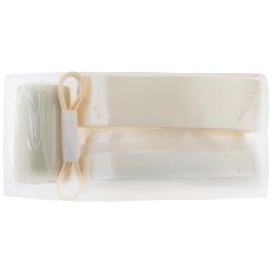 Bil dekorations�t med tyl og sl�jfer Cremefarvet