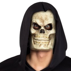 Skull Maske med Bev�gelig K�be 