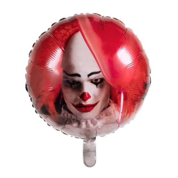 Folieballon med Killer clown