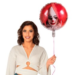 Folieballong med Killer clown