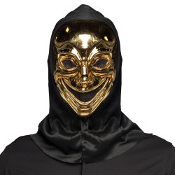Crazy Killer Guldmaske med H�tte