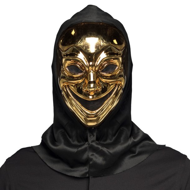 Crazy Killer Guldmaske med H�tte