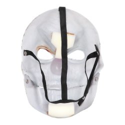 Skr�kkelig Klovn Maske med Bev�gelig K�be