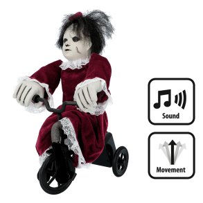 Angry Mathilde p� Cykel
