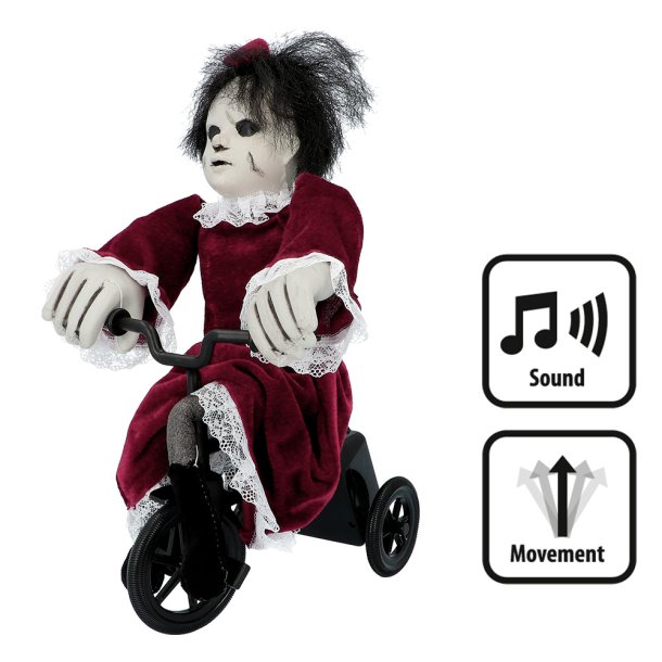 Angry Mathilde p� Cykel