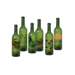 Halloween flaske etiket