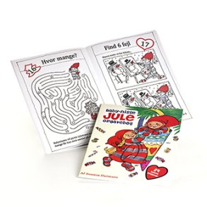 Baby Santa aktivitetsbok