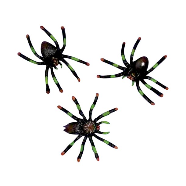 Edderkopper med grnne ben 8stk