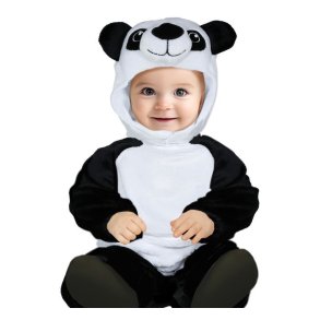 Panda kostume til babyer