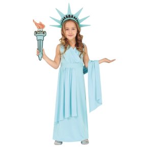 Frihedsgudinde kostume til brn