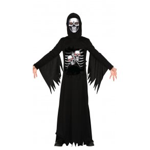 Skelett Maskeraddrkt - The Grim