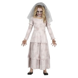 Halloween brud - Ghost - fr tjejer