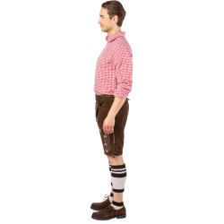 Lederhosen korte i gedeskind - Brun