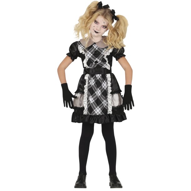 Porcelnsdukke Kostume til Piger