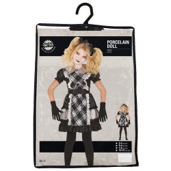 Porcelnsdukke Kostume til Piger