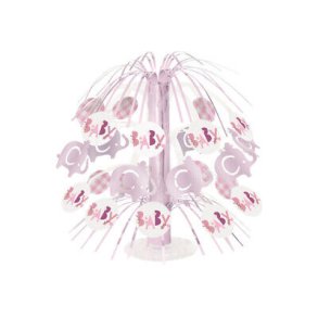 baby shower mittpunkt rosa