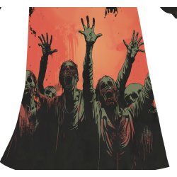 Zombie robe til brn