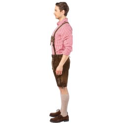 Lederhosen korte i skind - brun