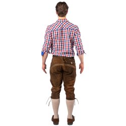 Lederhosen lange i skind - Brun