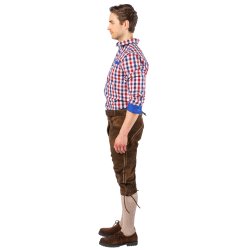Lederhosen lange i skind - Brun