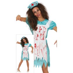 Zombie Sjuksk�terska Kostym