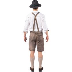 Lederhosen korte i skind - Antik-gr�