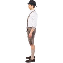 Lederhosen korte i skind - Antik-gr�
