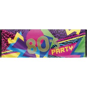 80er Flagg Banner 