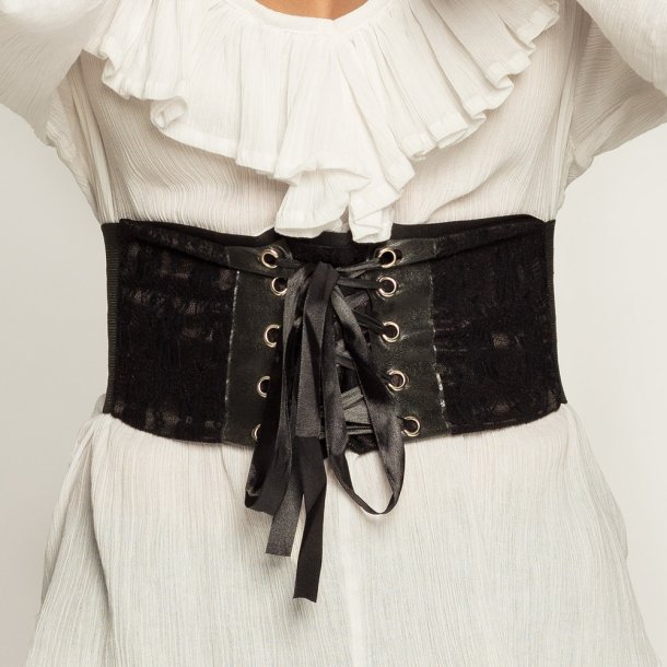 Svart Piratkorsett