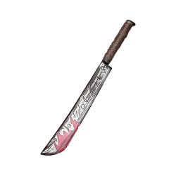 Machete m. blod 74cm