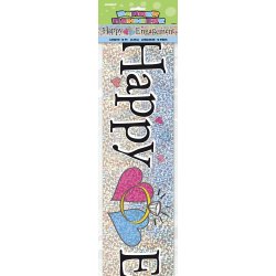 Happy Engagement banderoll