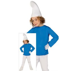 Smurfdrkt fr pojke