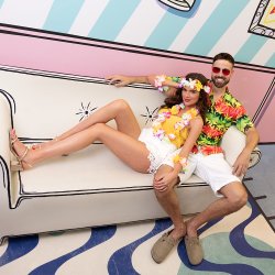 Rastafari Hawaii skjorte