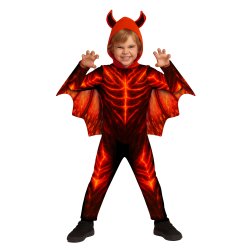 Fire Dj�vel Kostume til B�rn