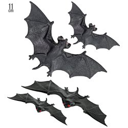 Fladdermss 4 st. i gummi