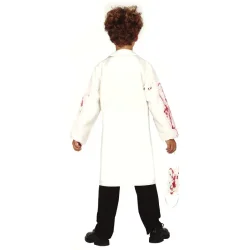 Blodig lgekittel og maske til brn