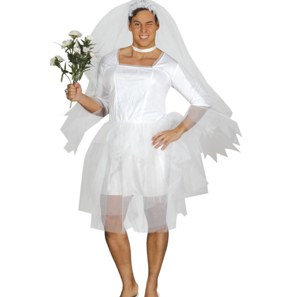 Mandlig Brud Kostume