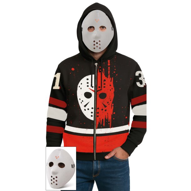Killer Hoodie med Mask