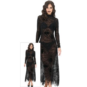 Lady Gothic Blonde Kjole