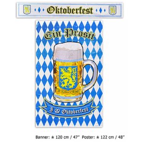 Oktoberfest dekoration til vg 