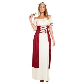 Medieval Kostym - Brunhilda