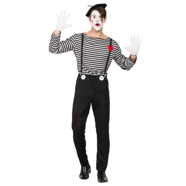 Mime Artist kostym