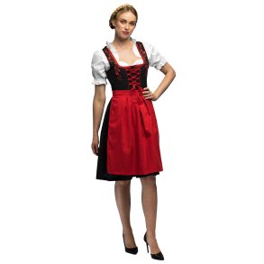 Klassisk Dirndl i R�d - Frau Fischer 