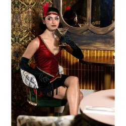 Gatsby kostym dam - Evelyn 