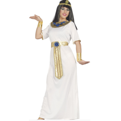 Kleopatra-kostym - Vit