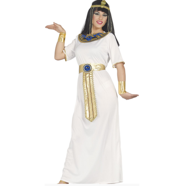 Kleopatra-kostym - Vit