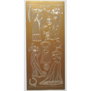 Stickers med damekjoler